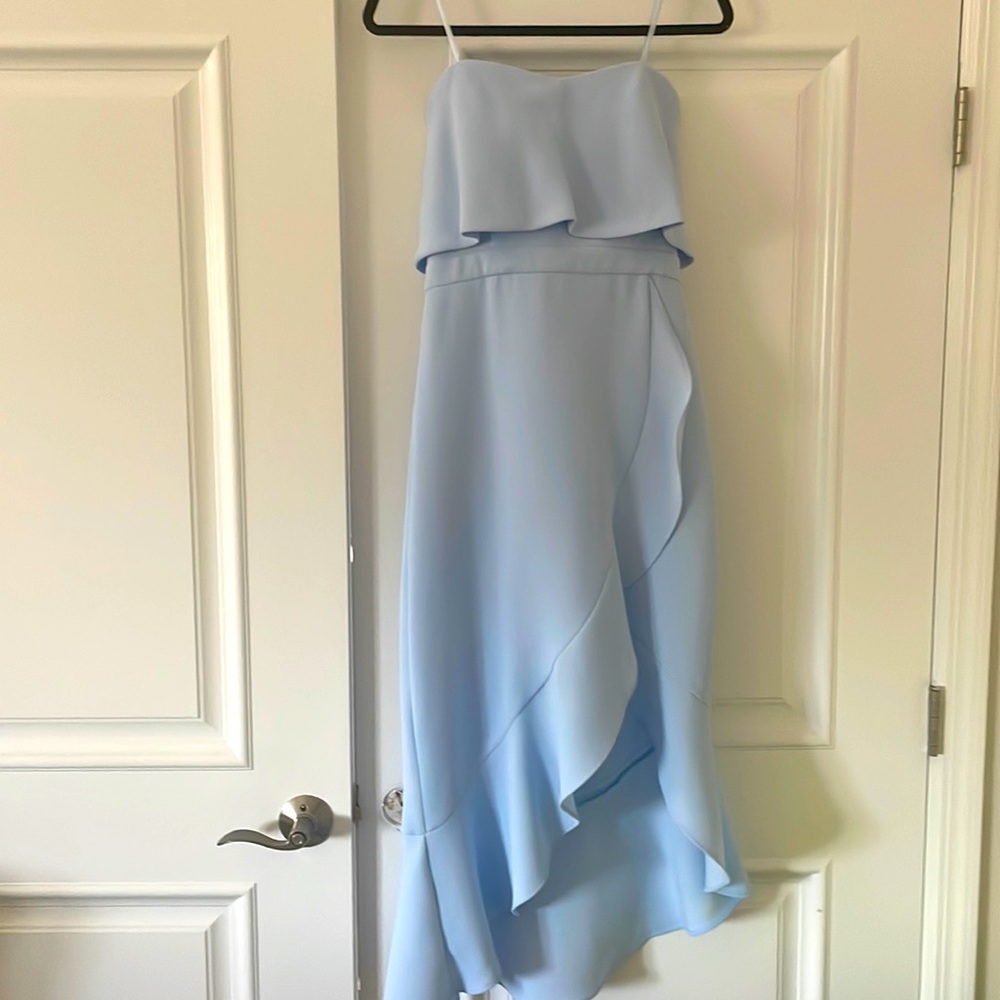 Blue dress